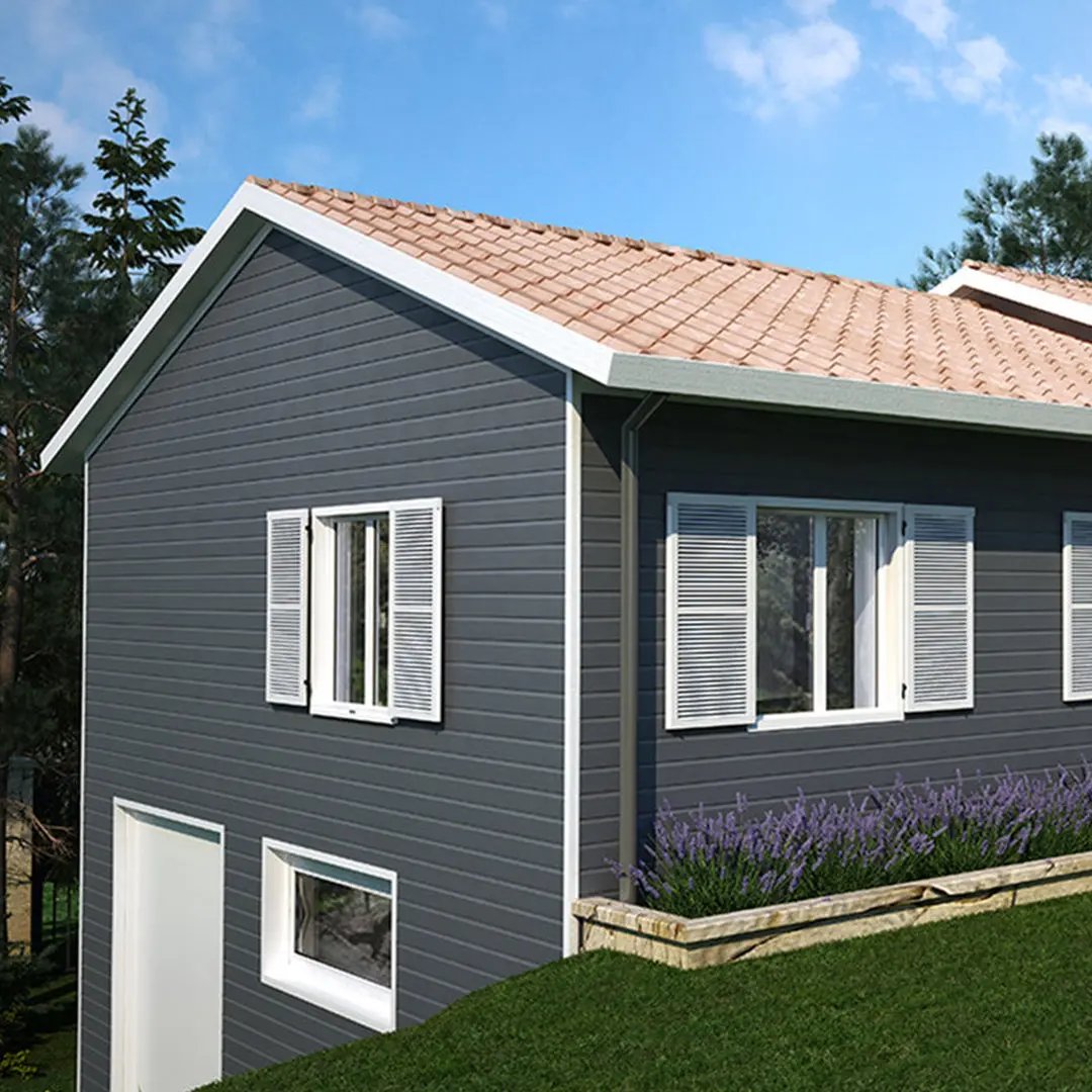 The Decorators: Placare pentru exterior Kerrafront VOX Retro Albastru FS 202