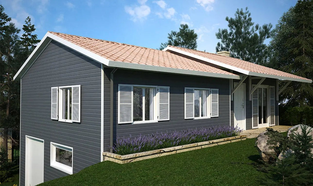 The Decorators: Placare pentru exterior Kerrafront VOX Retro Albastru FS 202