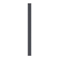 The Decorators: Profil stanga Linerio, L-Line Antracit