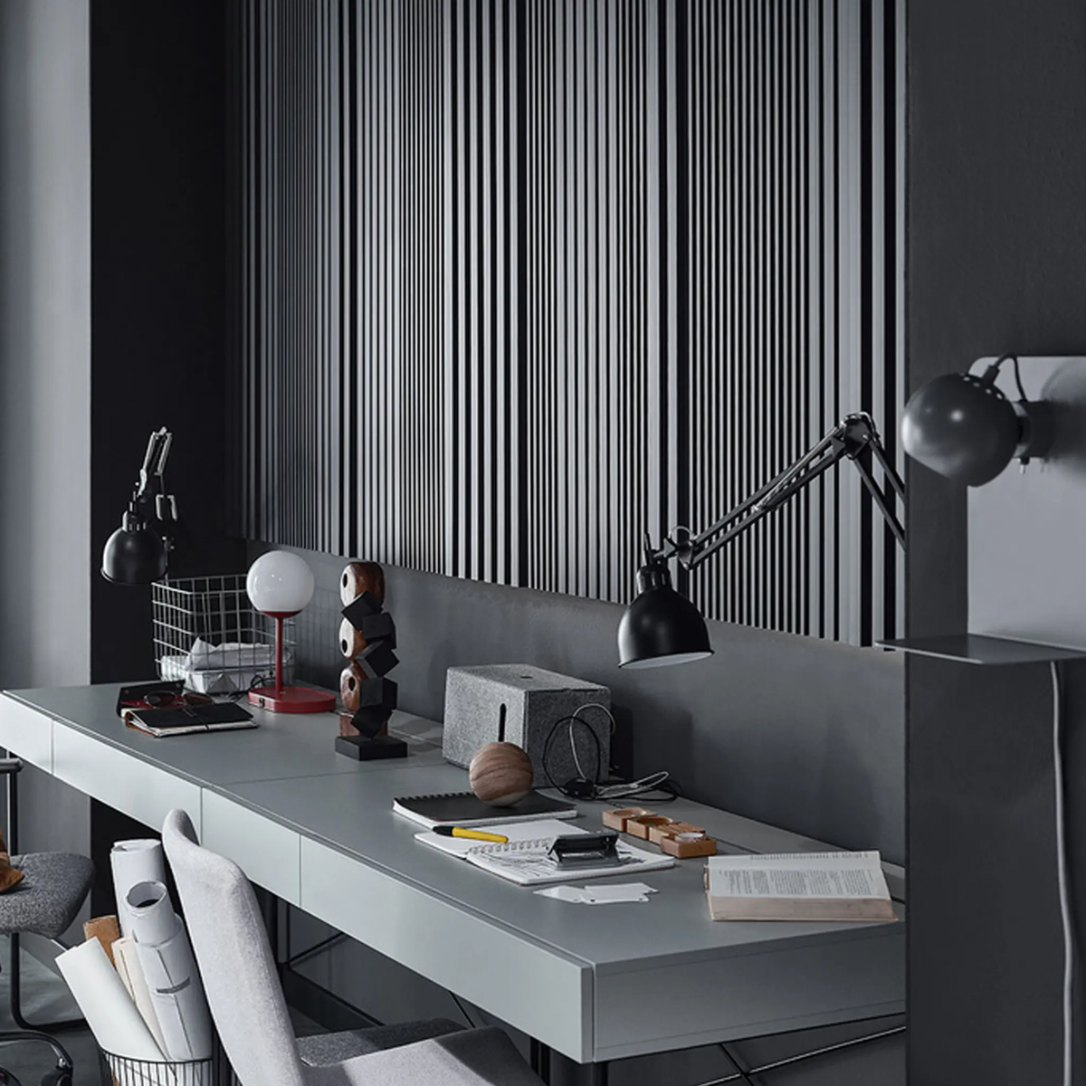The Decorators: Profil universal Linerio, L-Line Antracit