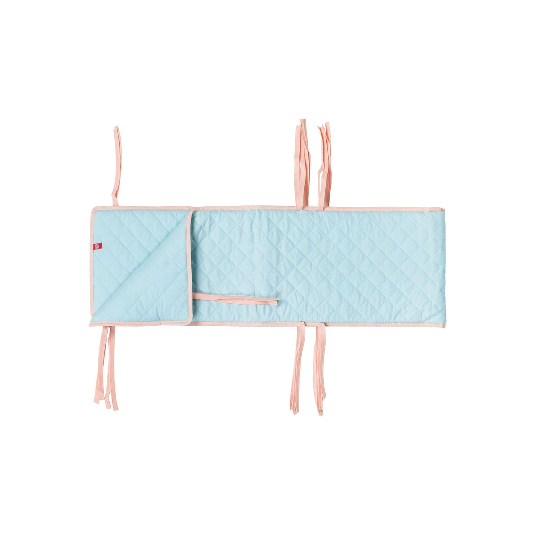 The Decorators: Protectie de pat bebe VOX, bumbac, diverse culori, 180*30 cm
