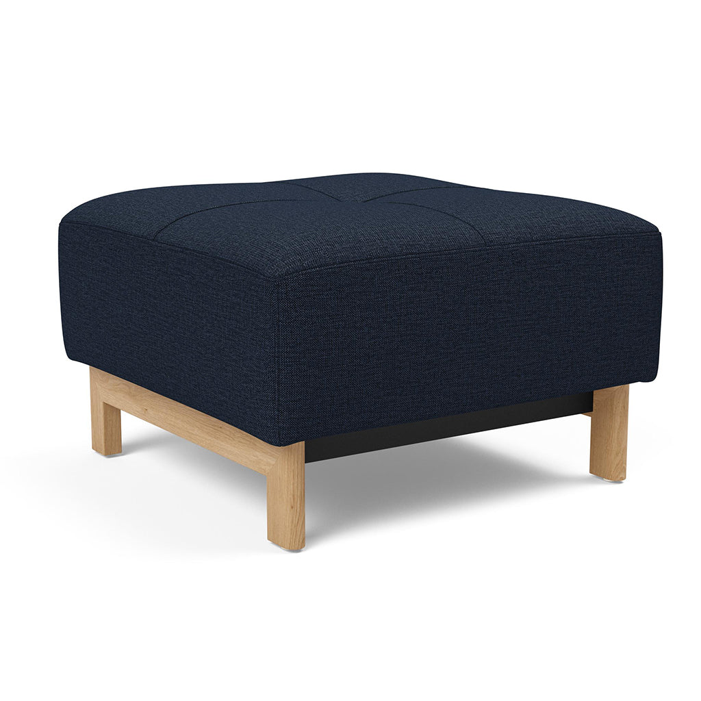 Taburet otoman Pyxis Mixed Dance Blue 65x65cm
