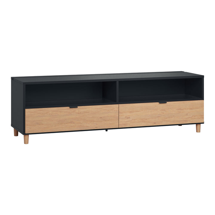 The Decorators: Comoda TV 180 cm cu sistem pentru accesorii VOX Simple