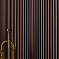 The Decorators: Riflaj decorativ -Linerio L-Line Chocolate- 1 buc