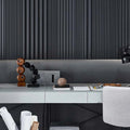 The Decorators: Riflaj decorativ Linerio, M-Line Antracit, 1 buc