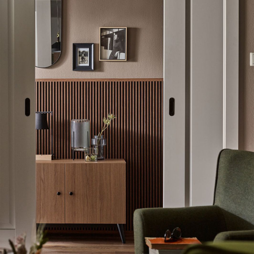 The Decorators: Riflaj decorativ Linerio, S-Line Mocca, 1 buc