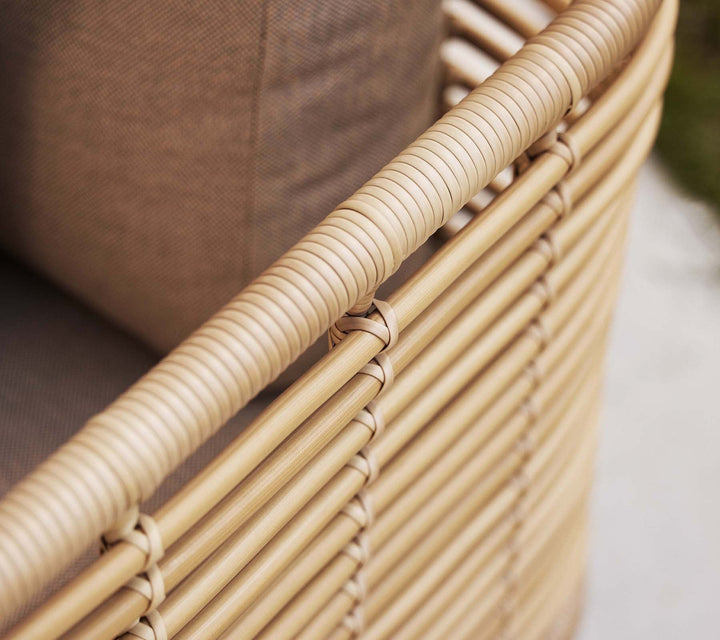 The Decorators: Canapea de exterior 3 locuri Cane-line Sense
