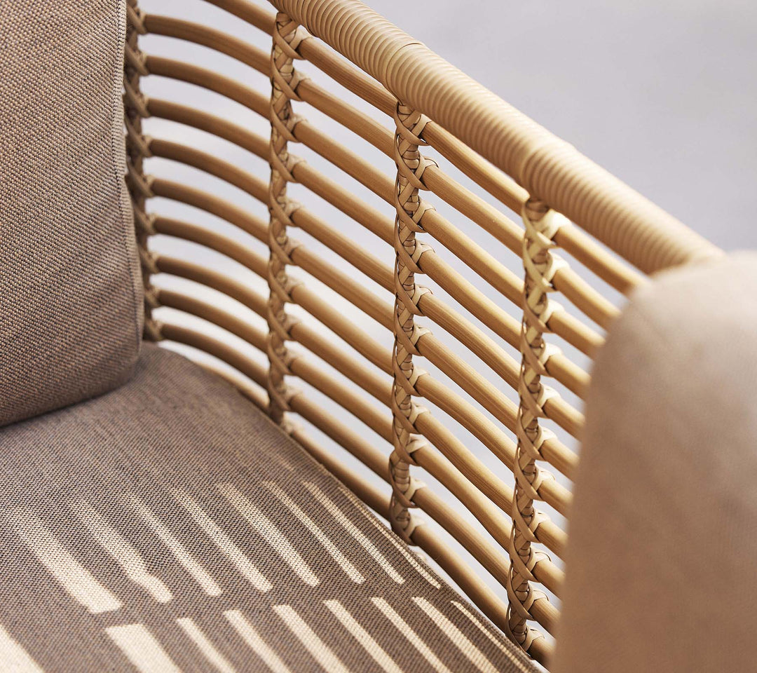 The Decorators: Canapea de exterior 3 locuri Cane-line Sense