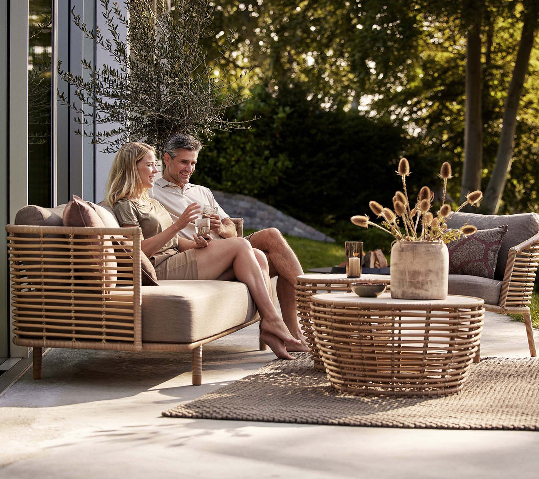 The Decorators: Canapea de exterior 3 locuri Cane-line Sense