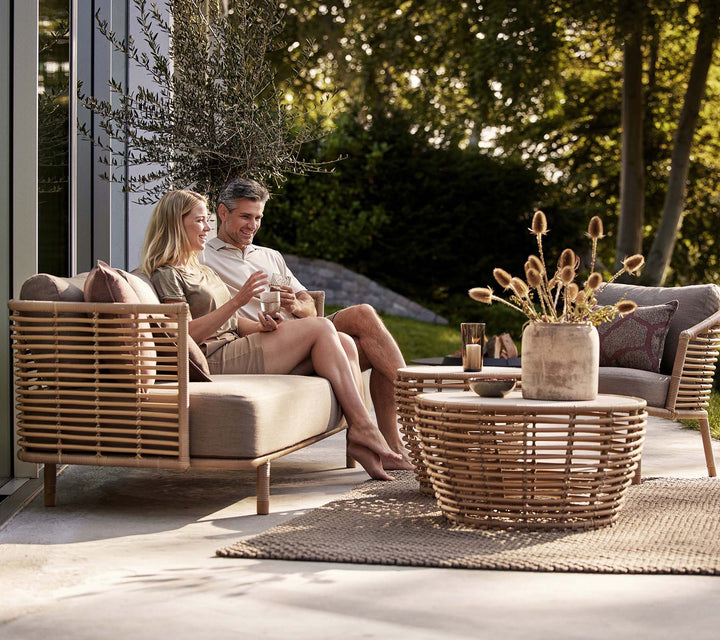 The Decorators: Canapea de exterior 3 locuri Cane-line Sense