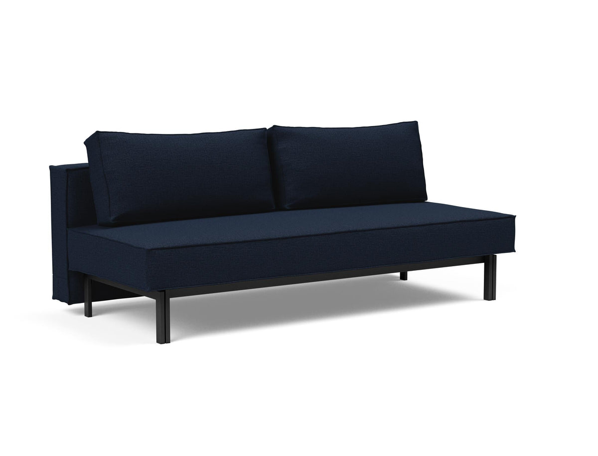 Canapea extensibila Sly Mixed Dance Blue 140x200 cm