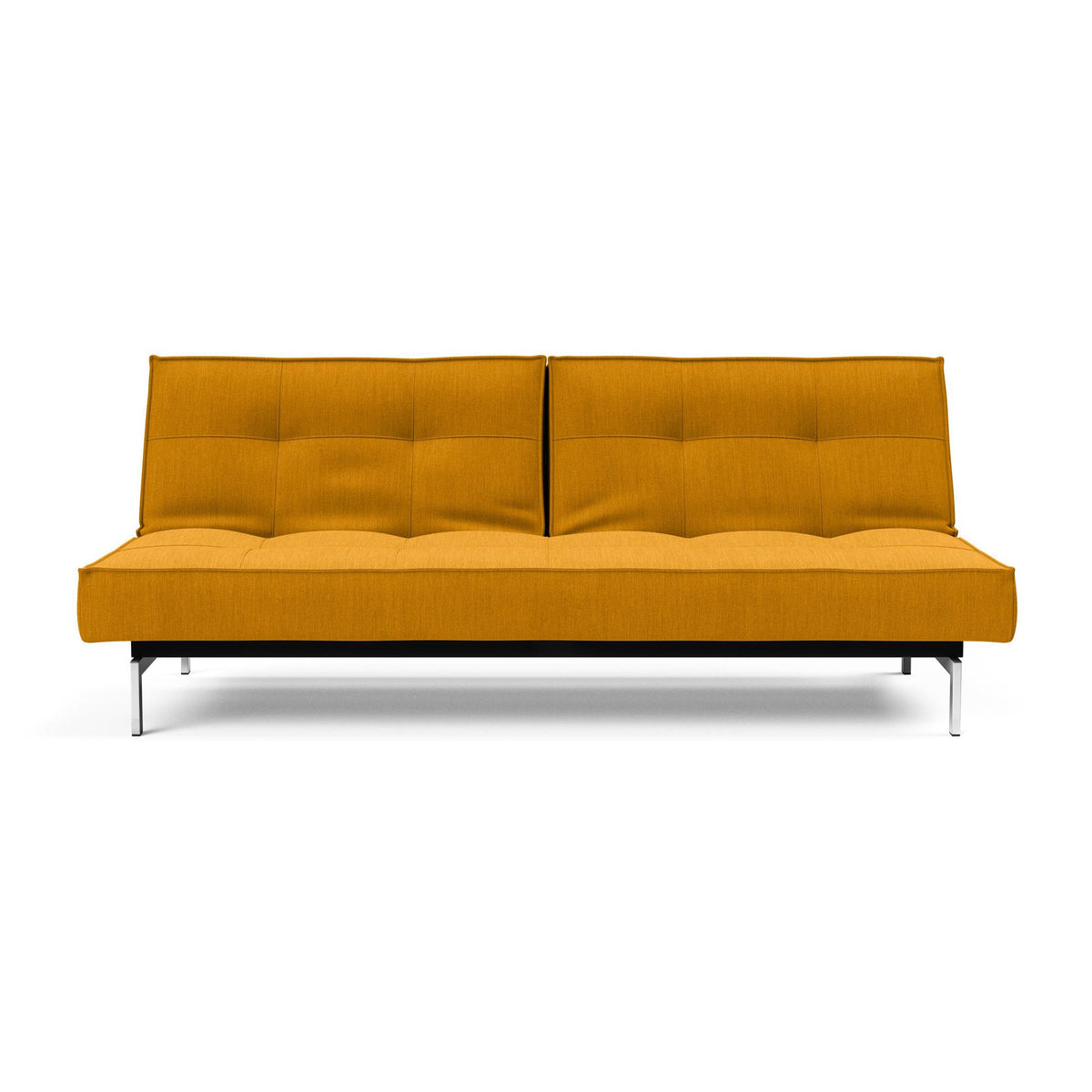 Canapea extensibila Splitback Chrome Elegance Burned Curry 115x210cm