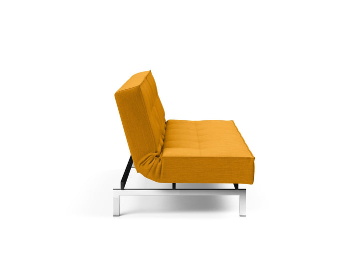 The Decorators: Canapea extensibila Splitback Chrome Elegance Burned Curry 115x210cm