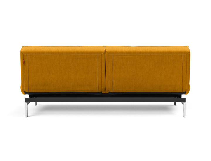 The Decorators: Canapea extensibila Splitback Chrome Elegance Burned Curry 115x210cm