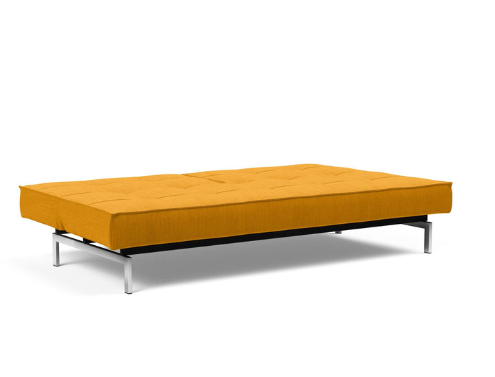 The Decorators: Canapea extensibila Splitback Chrome Elegance Burned Curry 115x210cm
