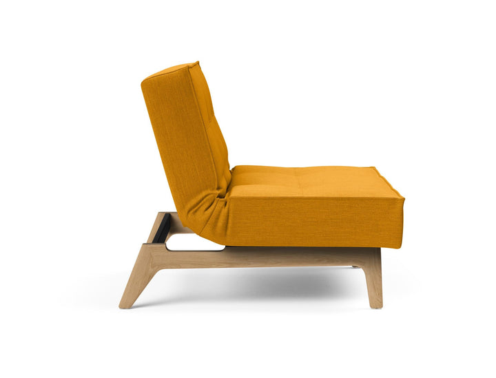 The Decorators: Fotoliu recliner Splitback Eik Oak Elegance Burned Curry 115x90cm