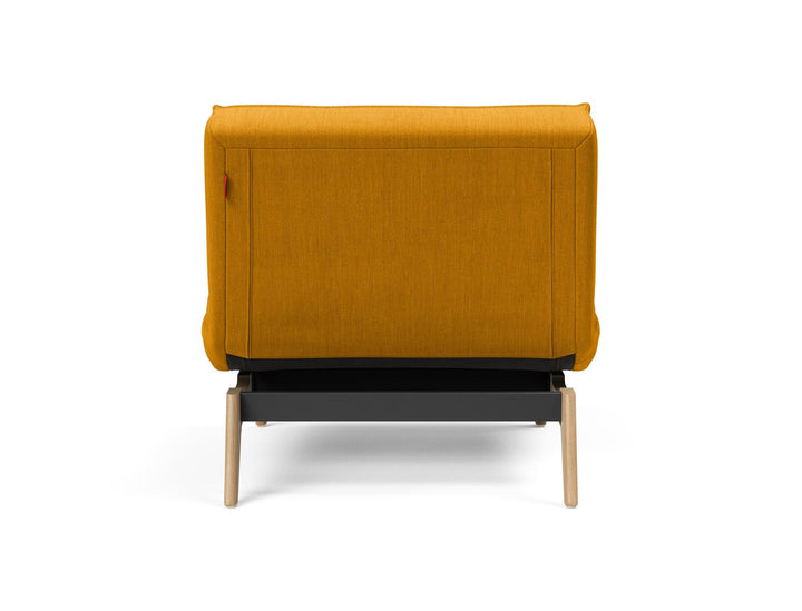 The Decorators: Fotoliu recliner Splitback Eik Oak Elegance Burned Curry 115x90cm