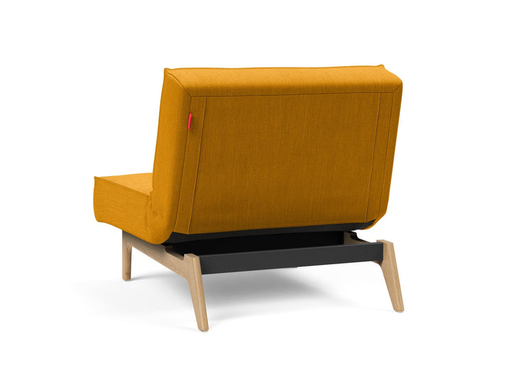 The Decorators: Fotoliu recliner Splitback Eik Oak Elegance Burned Curry 115x90cm