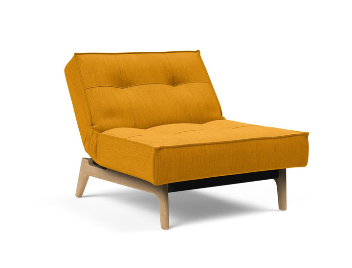 The Decorators: Fotoliu recliner Splitback Eik Oak Elegance Burned Curry 115x90cm