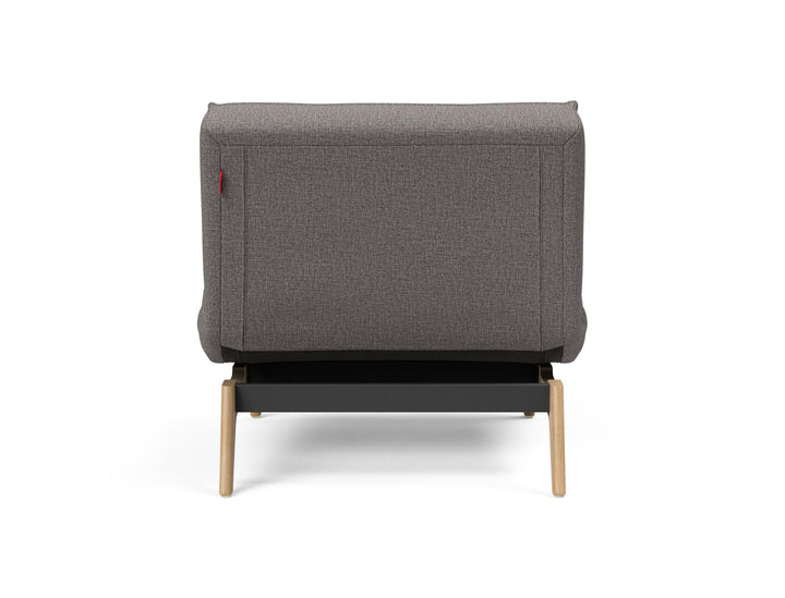 The Decorators: Fotoliu recliner Splitback Eik Oak Mixed Dance Grey 115x90cm