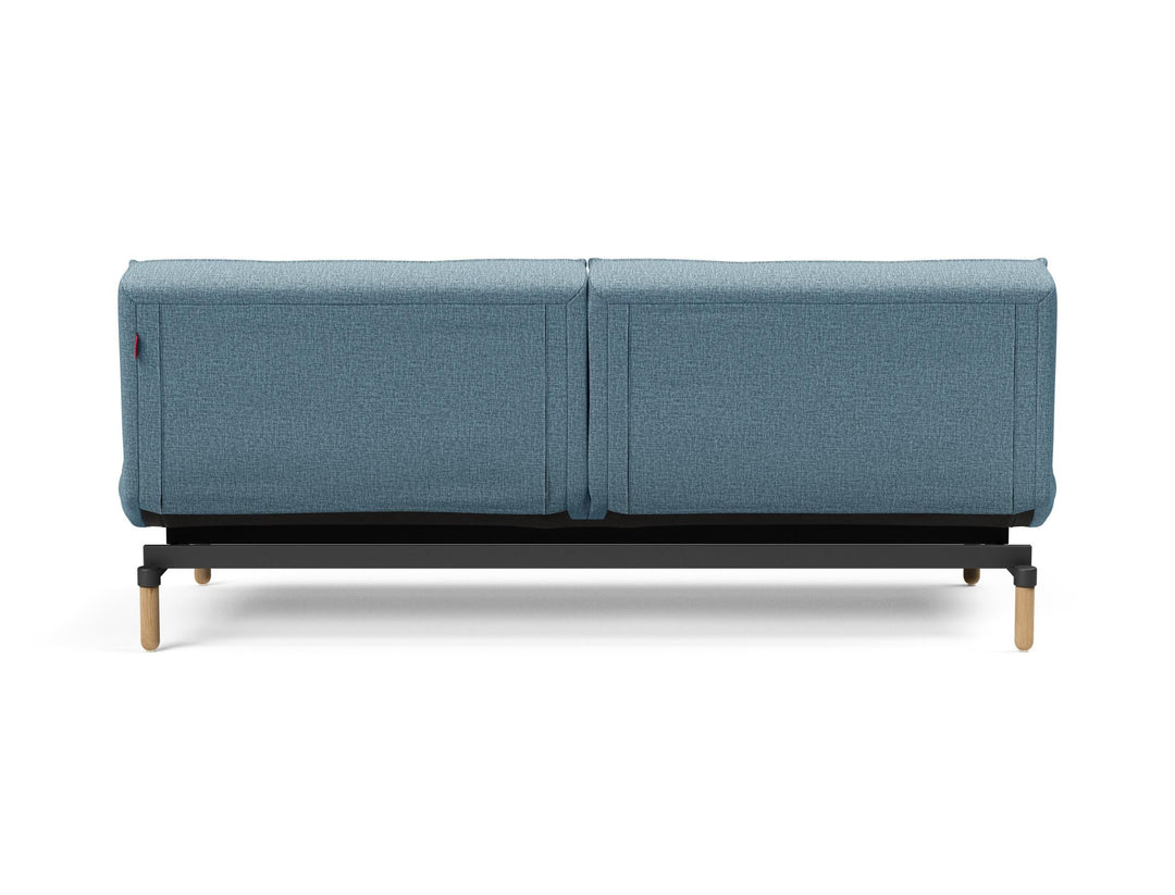 The Decorators: Canapea extensibila Splitback Stem Mixed Dance Light Blue 115x210cm