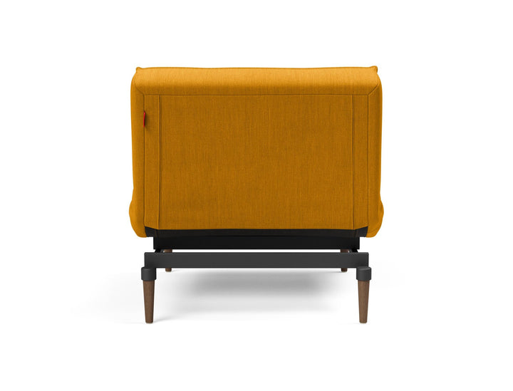 Fotoliu recliner Splitback Styletto Dark Wood Elegance Burned Curry 115x90cm
