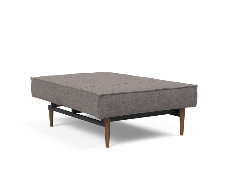 Fotoliu recliner Splitback Styletto Dark Wood Mixed Dance Grey 115x90cm