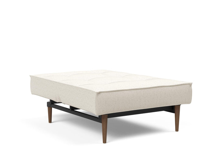 The Decorators: Fotoliu recliner Splitback Styletto Dark Wood Boucle Off White 115x90cm