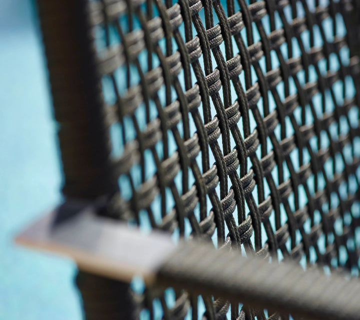 The Decorators: Scaun de exterior cu brate Cane-line Straw