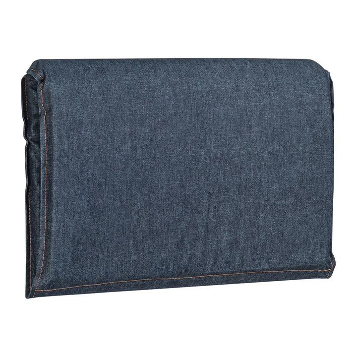 The Decorators: Tetiera pat VOX Stige, jeans, albastra, 55*100 cm