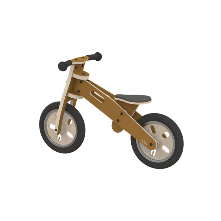 The Decorators: Bicicleta de interior, Balance Bike, Play, mesteacan, maro, 86x37x56 cm