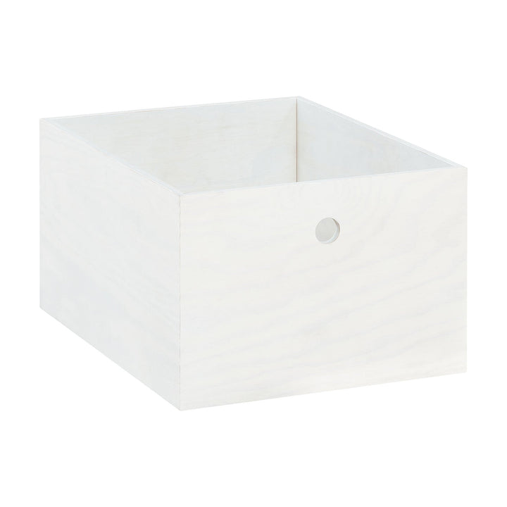Cutie pentru pat multifunctional VOX Nest, pal melaminat, alb, 28*41 cm