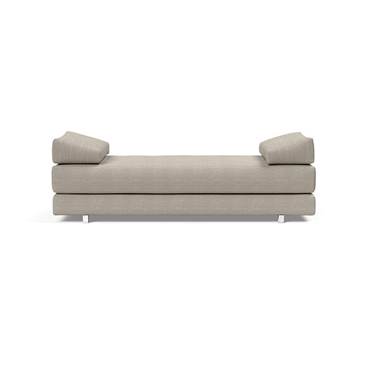 The Decorators: Canapea extensibila Sigmund Alu Kenya Gravel 160x200 cm