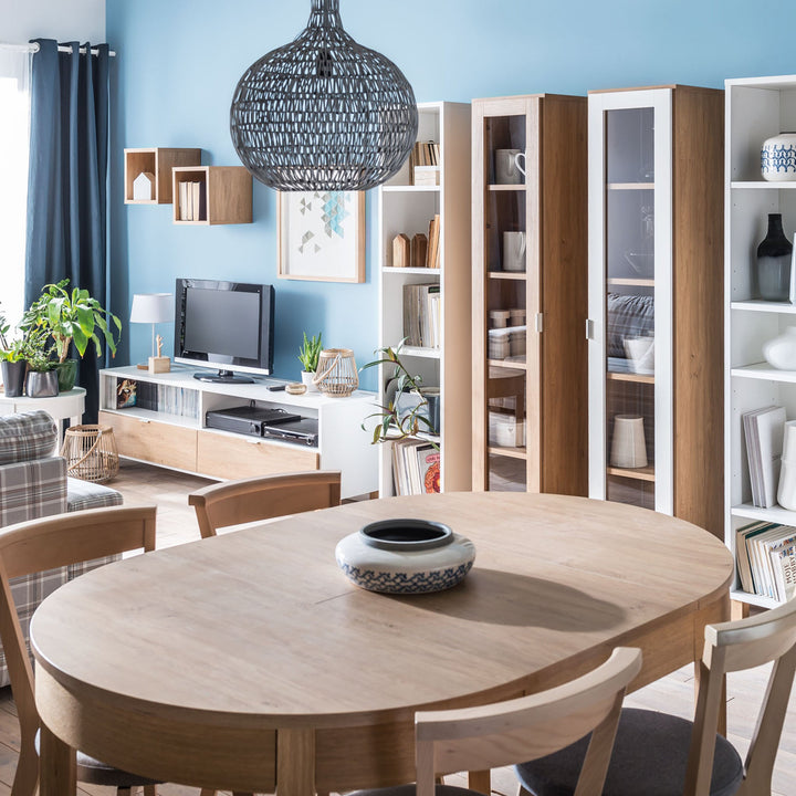 The Decorators: Comoda TV 180 cm cu sistem pentru accesorii VOX Simple