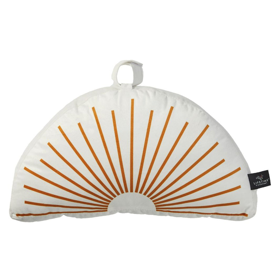 The Decorators: Pernuta decorativa pentru copii, Sun Shaped, bumbac si poliester, 27x50 cm