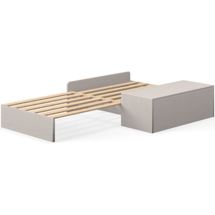 Canapea/pat pentru copii, Classic, lemn de pin, 192x77x32 cm