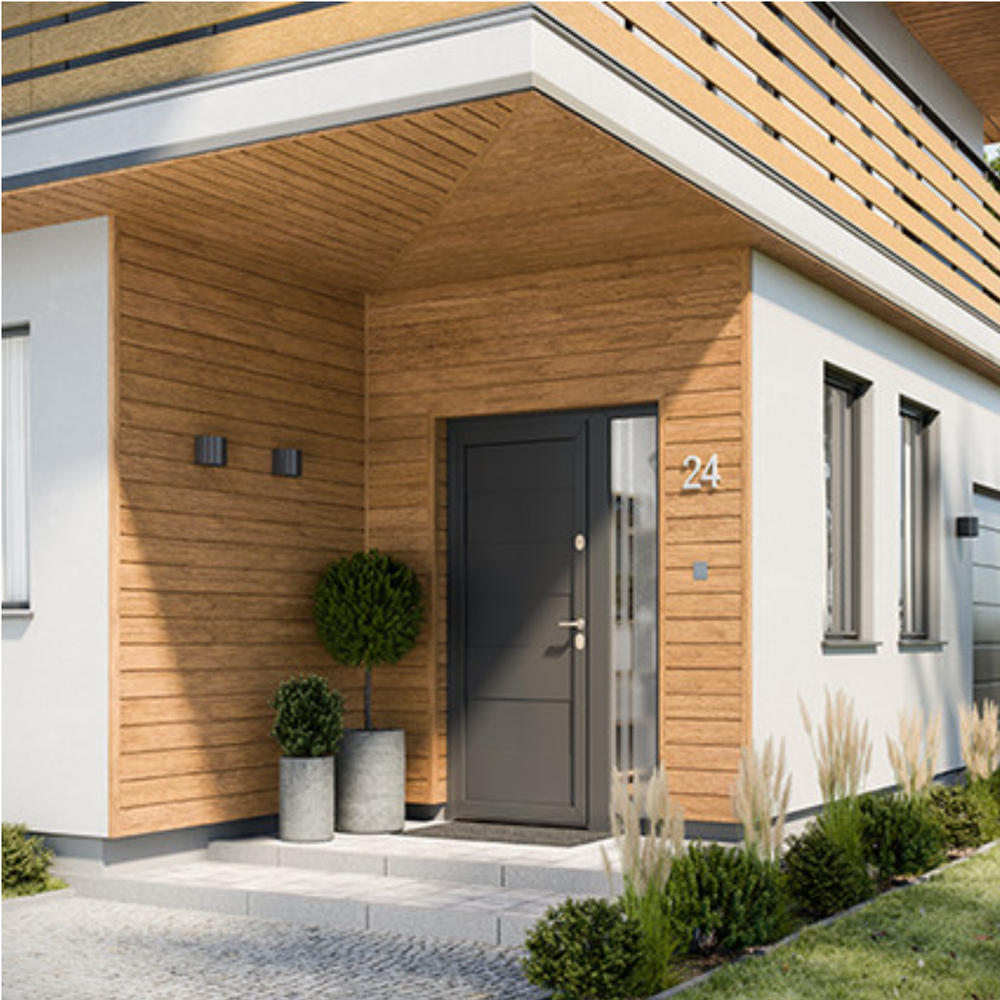 The Decorators: Lambriu pentru exterior siding vinil Vifront Nature Stejar Winchester SV-05 (1 cutie/8,64 mp)