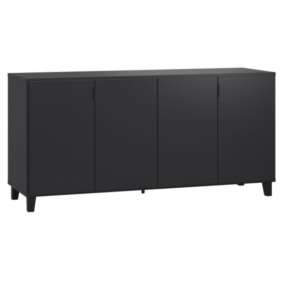 The Decorators: Bufet VOX Simple 45x160x68,5 cm, negru