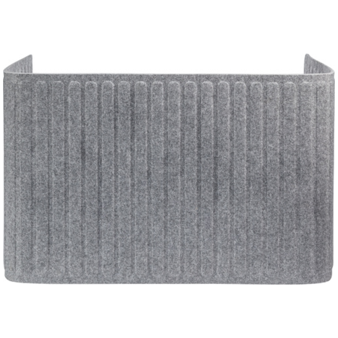 The Decorators: Paravan pliabil birou VOX Calmo Gri 60/40 cm