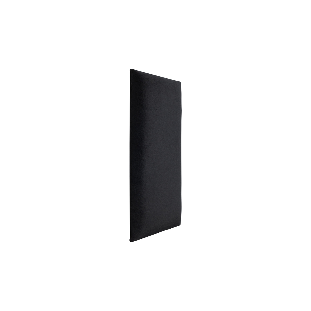 The Decorators: Panou tapitat Regular 1 Villo Soform Catifea negru 30/60 cm