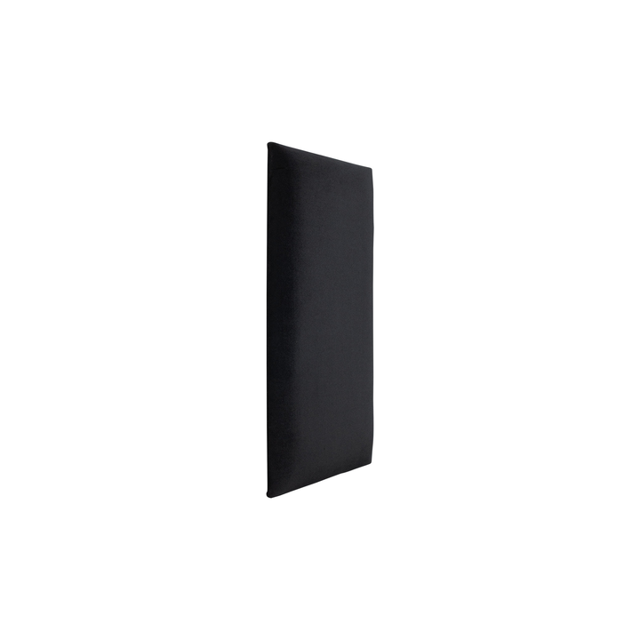 The Decorators: Panou tapitat Regular 1 Villo Soform Catifea negru 30/60 cm