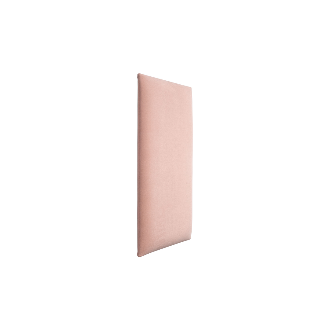 The Decorators: Panou tapitat Regular 1 Villo Soform Catifea roz 30/60 cm