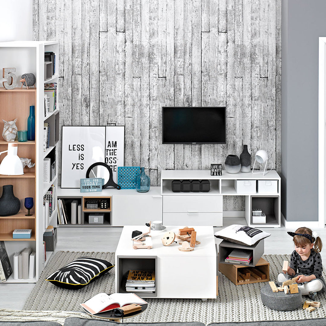 The Decorators: Kerradeco Wood Line Concrete (1 cutie/3.186 mp)