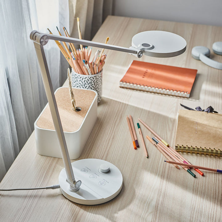 The Decorators: Veioza LED VOX Ester, alb