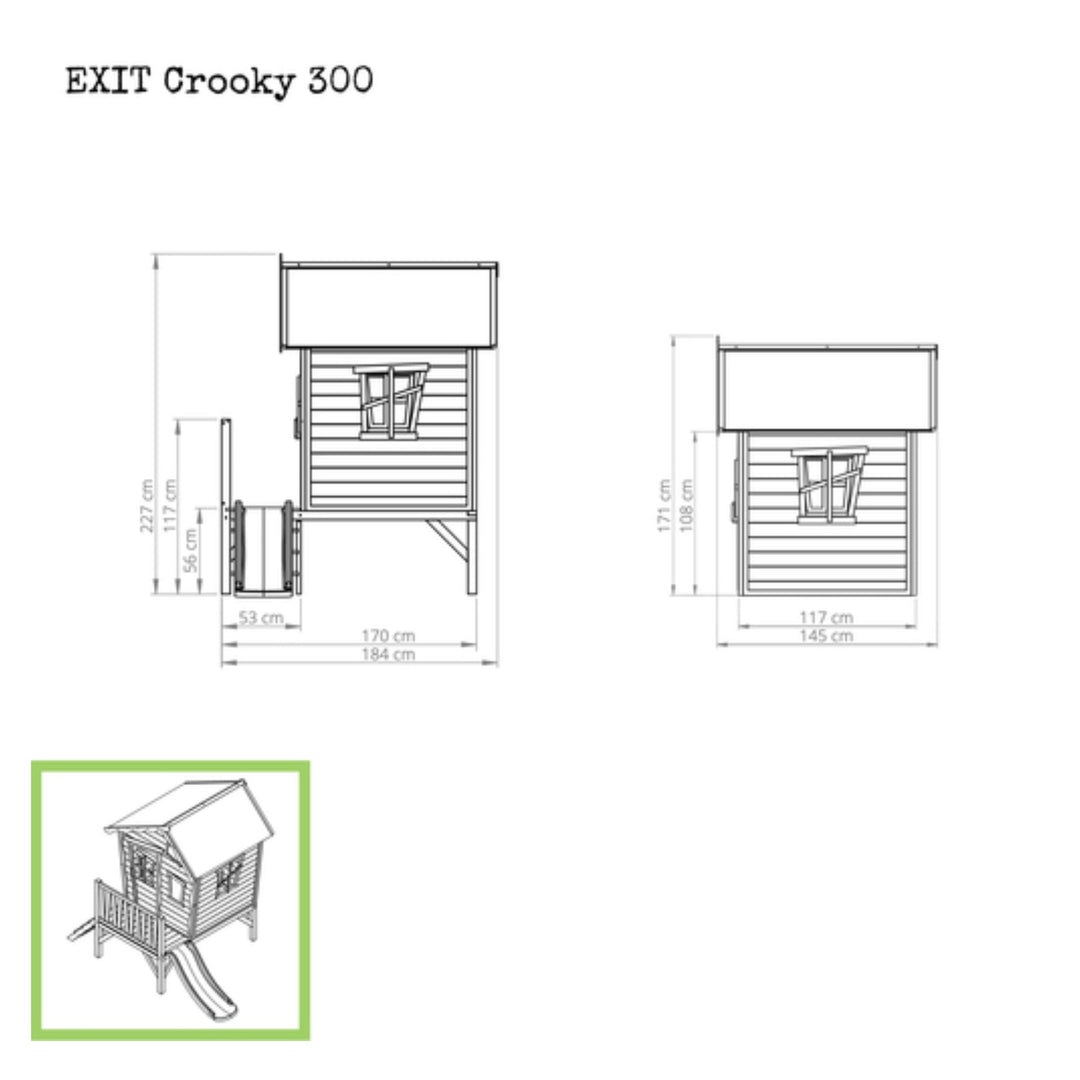 The Decorators: Casuta EXIT Crooky 300