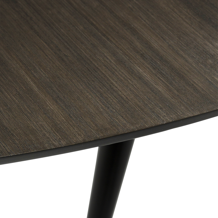 The Decorators: Masa dining extensibila DanForm ECLIPSE, ovala, 200/300x110cm, Grey stained ash table top