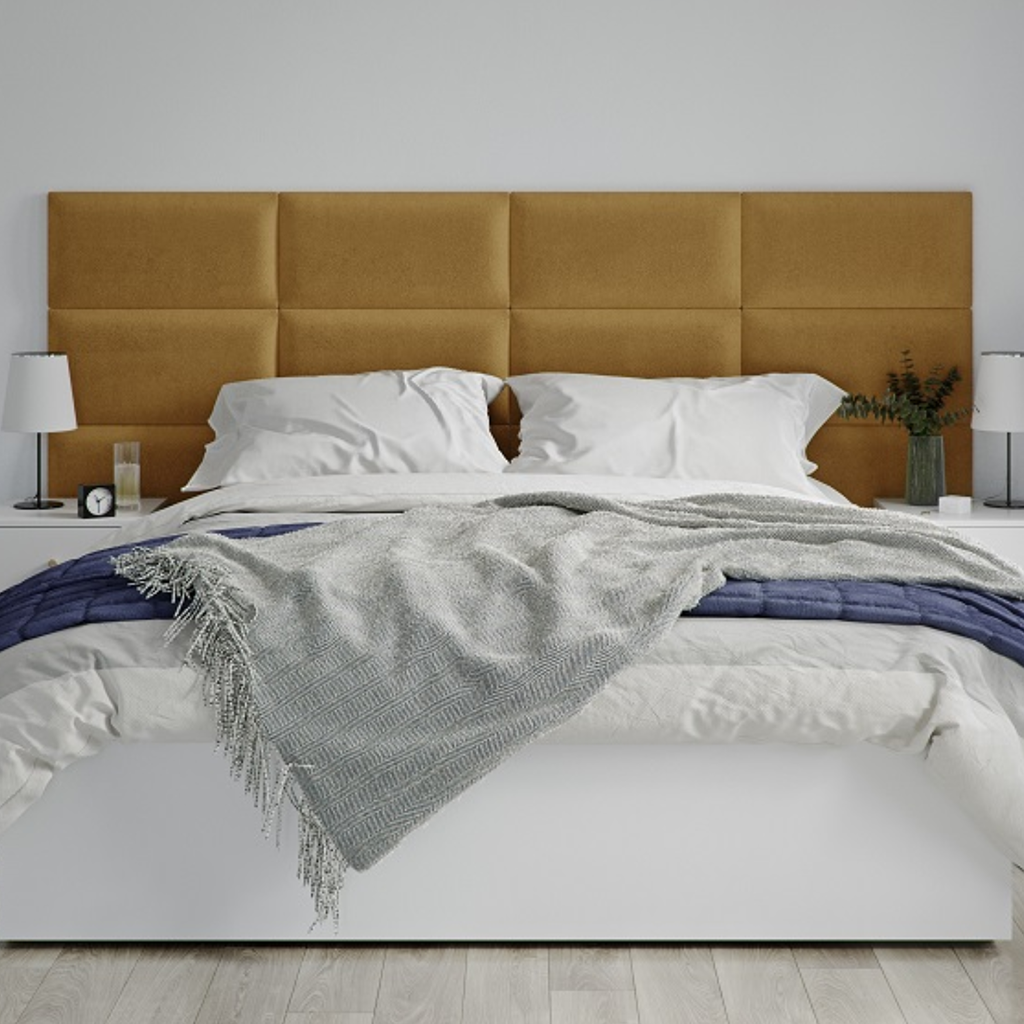 The Decorators: Panouri tapitate Vilo Regular 1, bleumarin (8 bucati/cutie)