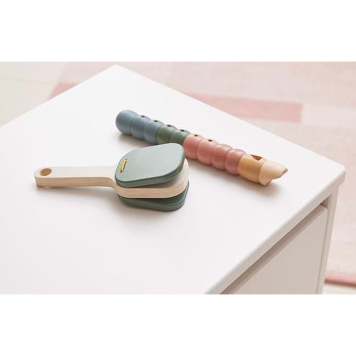 The Decorators: Instrumente muzicale pentru copii, Toys, lemn, multicolor, 16x16/21x3 cm