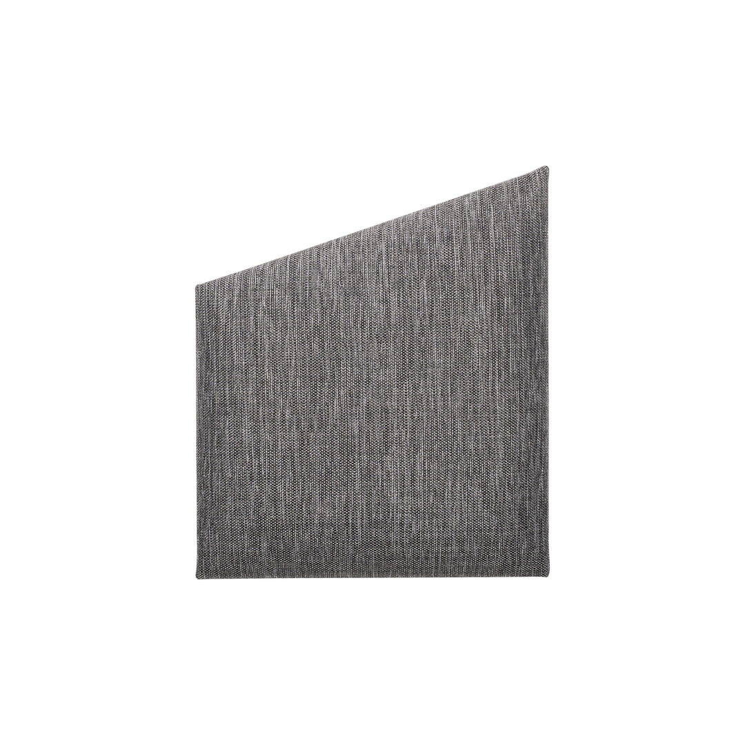 The Decorators: Panou tapitat Geo Villo Soform Melanj gri 30/35 cm