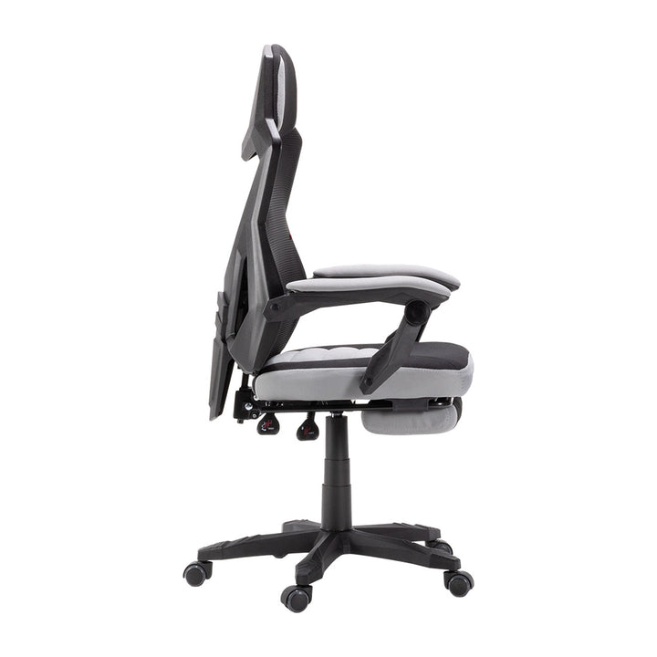 The Decorators: Scaun birou pivotant de gaming VOX Arrow, negru/gri